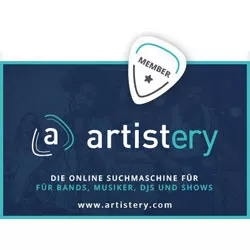 „Artistery – Online-Plattform zur Buchung von Künstlern und Live-Acts“ „Artistery – Online-Plattform zur Buchung von Künstlern und Live-Acts“