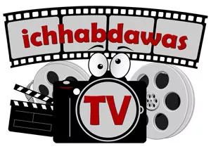 Logo von Ichhabdawas.TV – moderne Wortmarke mit TV-Schriftzug, stilisiert und auffällig gestaltet Logo von Ichhabdawas.TV – moderne Wortmarke mit TV-Schriftzug, stilisiert und auffällig gestaltet